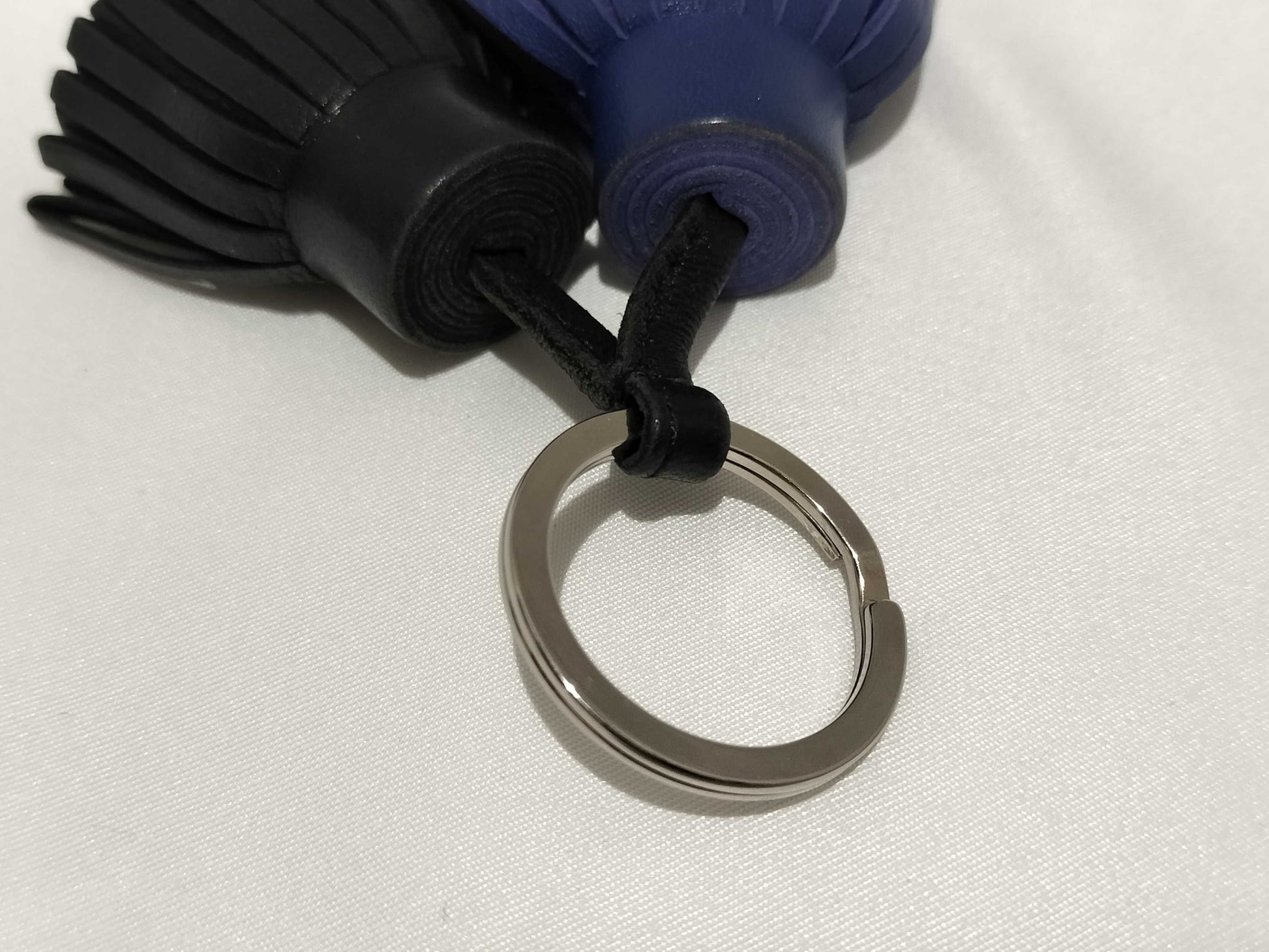HERMES Carmen Key Ring Fringe Keychain Charm