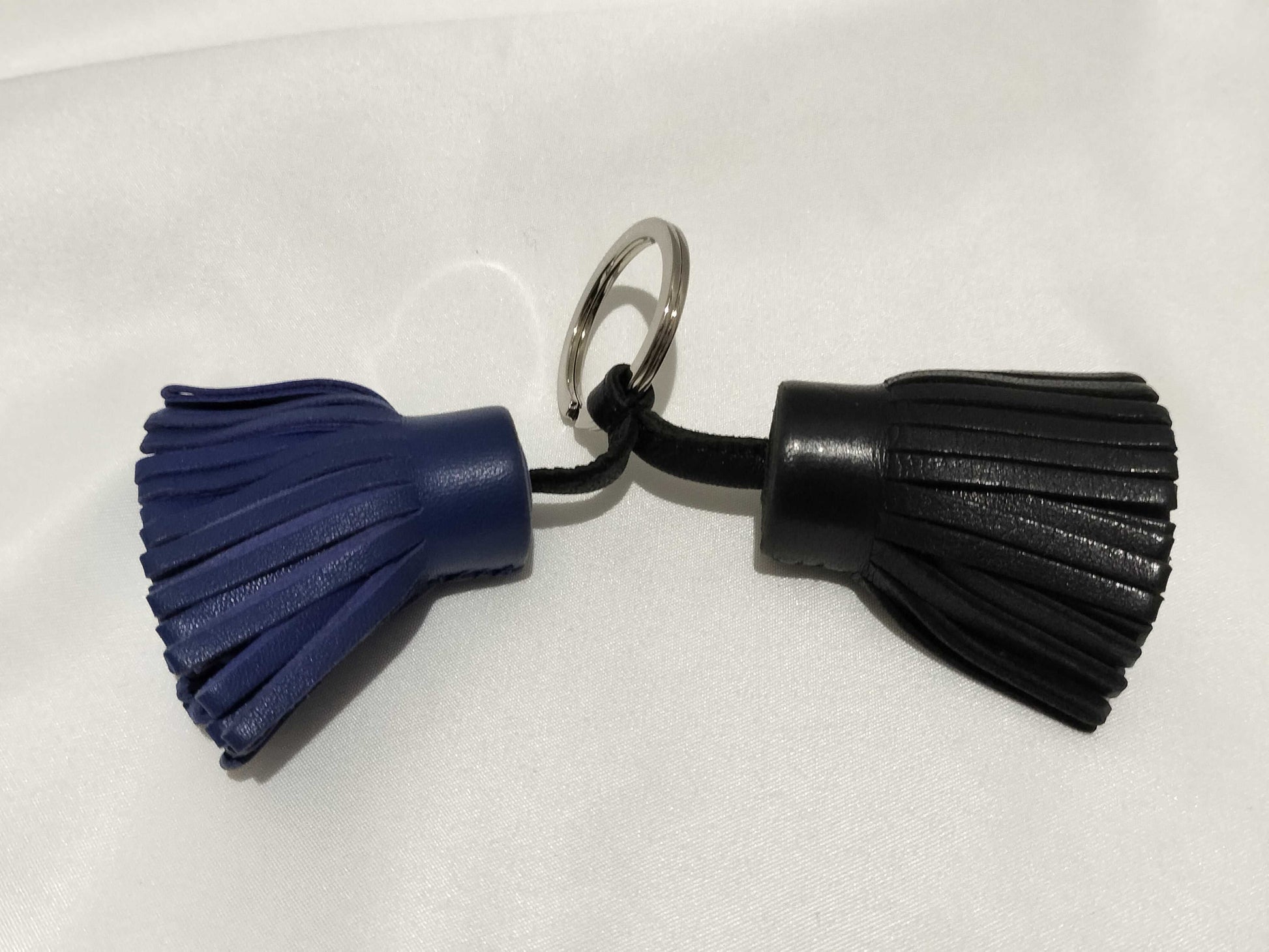 HERMES Carmen Key Ring Fringe Keychain Charm