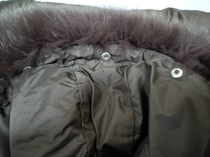 MONCLER tissu material stoff tessuto women's down coat jacket