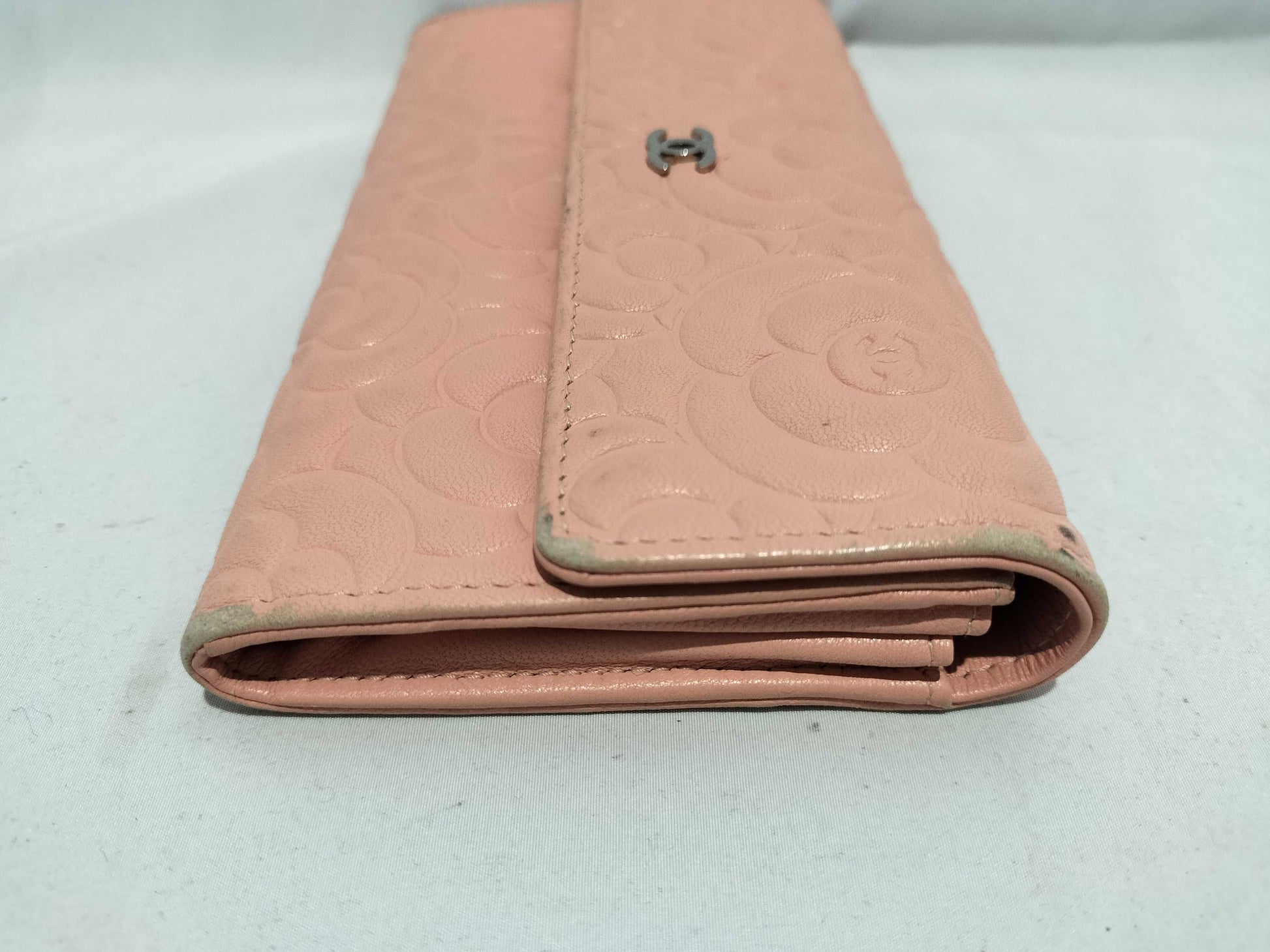 CHANEL Camellia Long Wallet