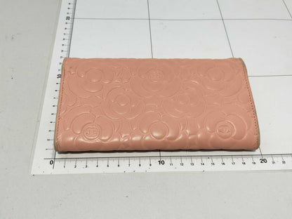 CHANEL Camellia Long Wallet
