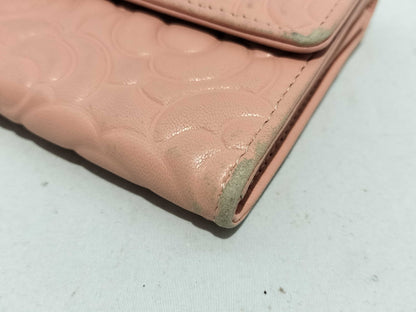 CHANEL Camellia Long Wallet