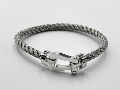 FRED Force 10 Large WG AU750/SS 20.3g Bracelet/Bangle 