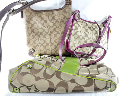 COACH Signature Coach 5-Piece Shoulder Bag