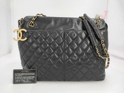 CHANEL Lambskin Shoulder Bag Coco No. 1
