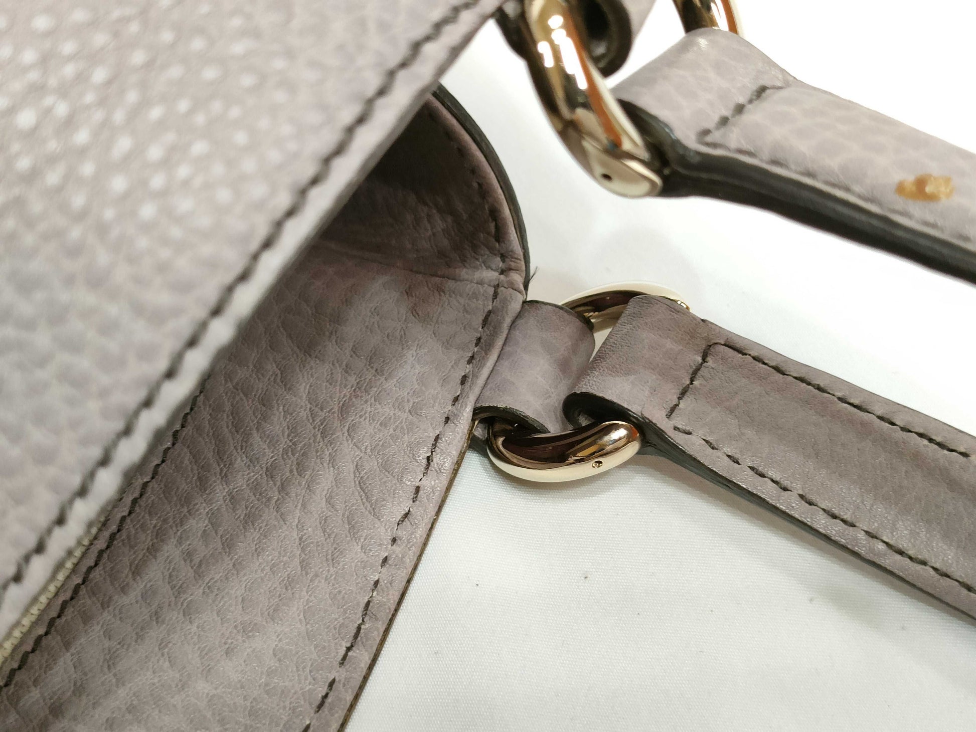 GUCCI Soho 282309 Handbag with Initials