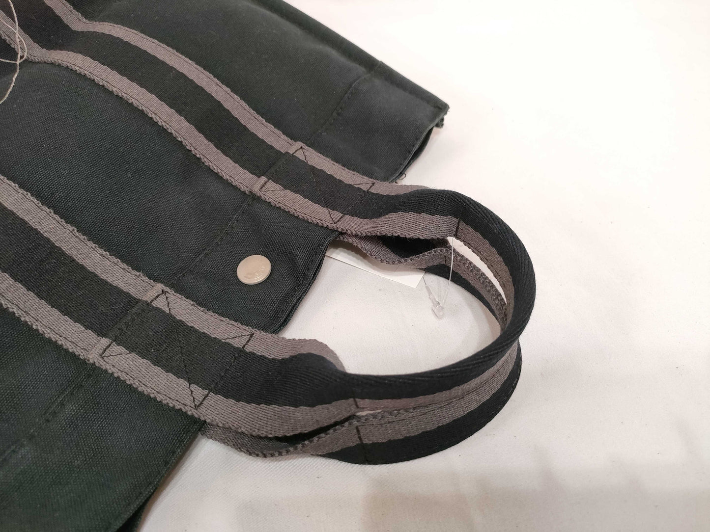 HERMES Foulet Black Handbag