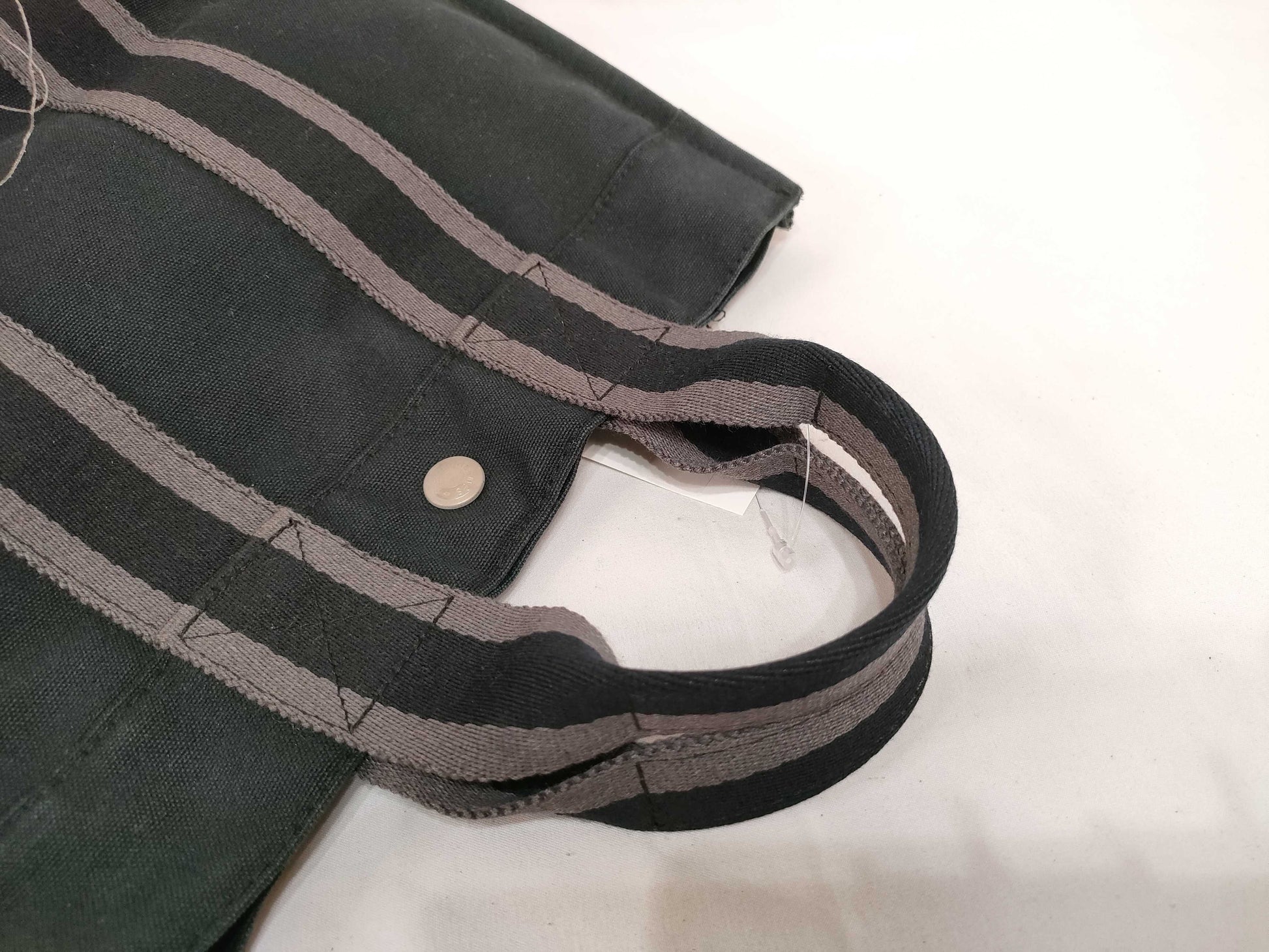 HERMES Foulet Black Handbag