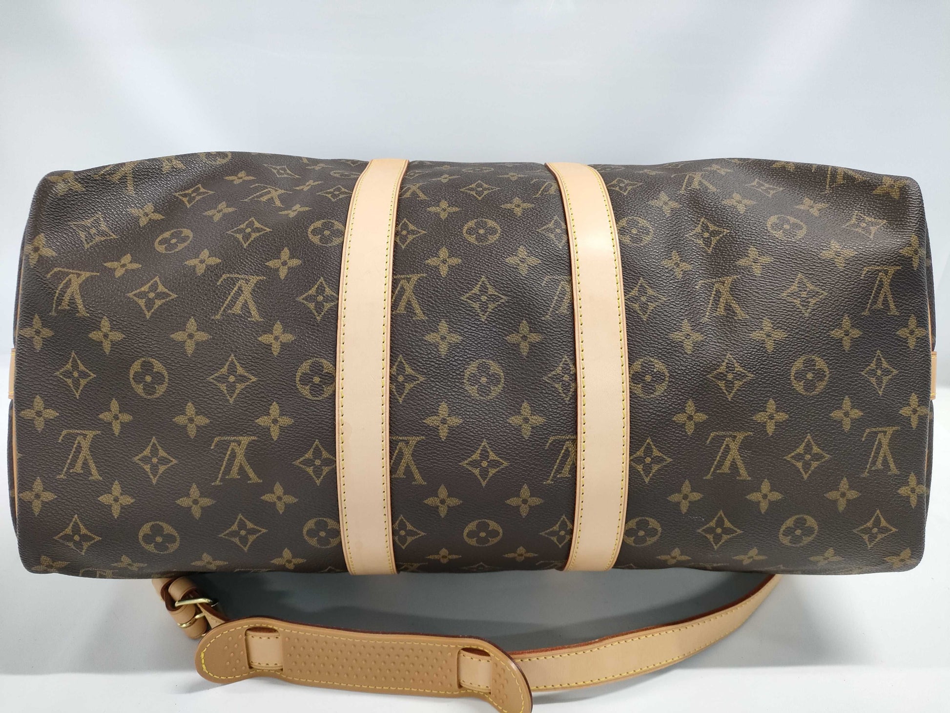 LOUIS VUITTON Monogram M41418 Keepall Bandouliere 45 Boston Bag