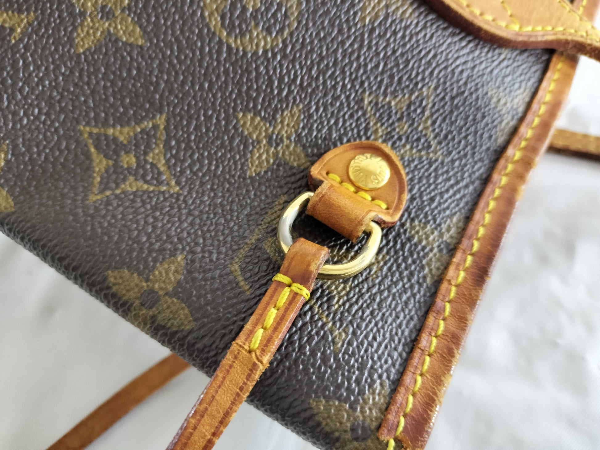 LOUIS VUITTON Monogram M40155 Neverful PM Old Tote Bag