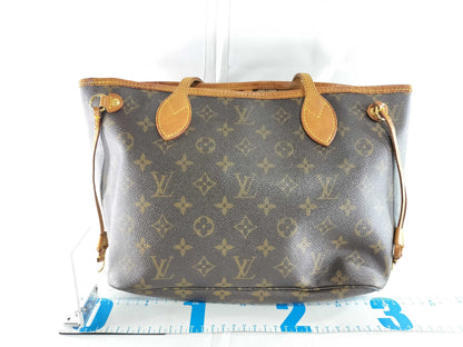 LOUIS VUITTON Monogram M40155 Neverful PM Old Tote Bag