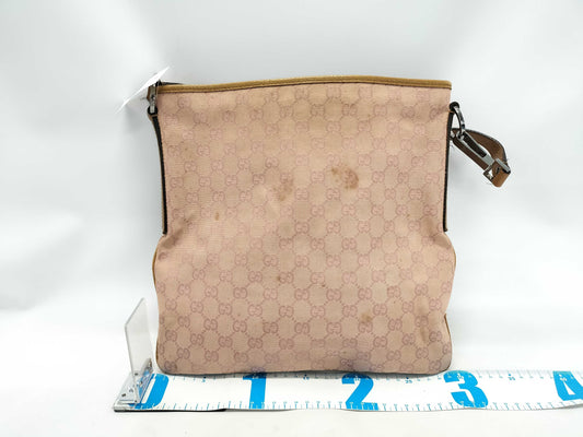 GUCCI GG Canvas Shoulder Bag