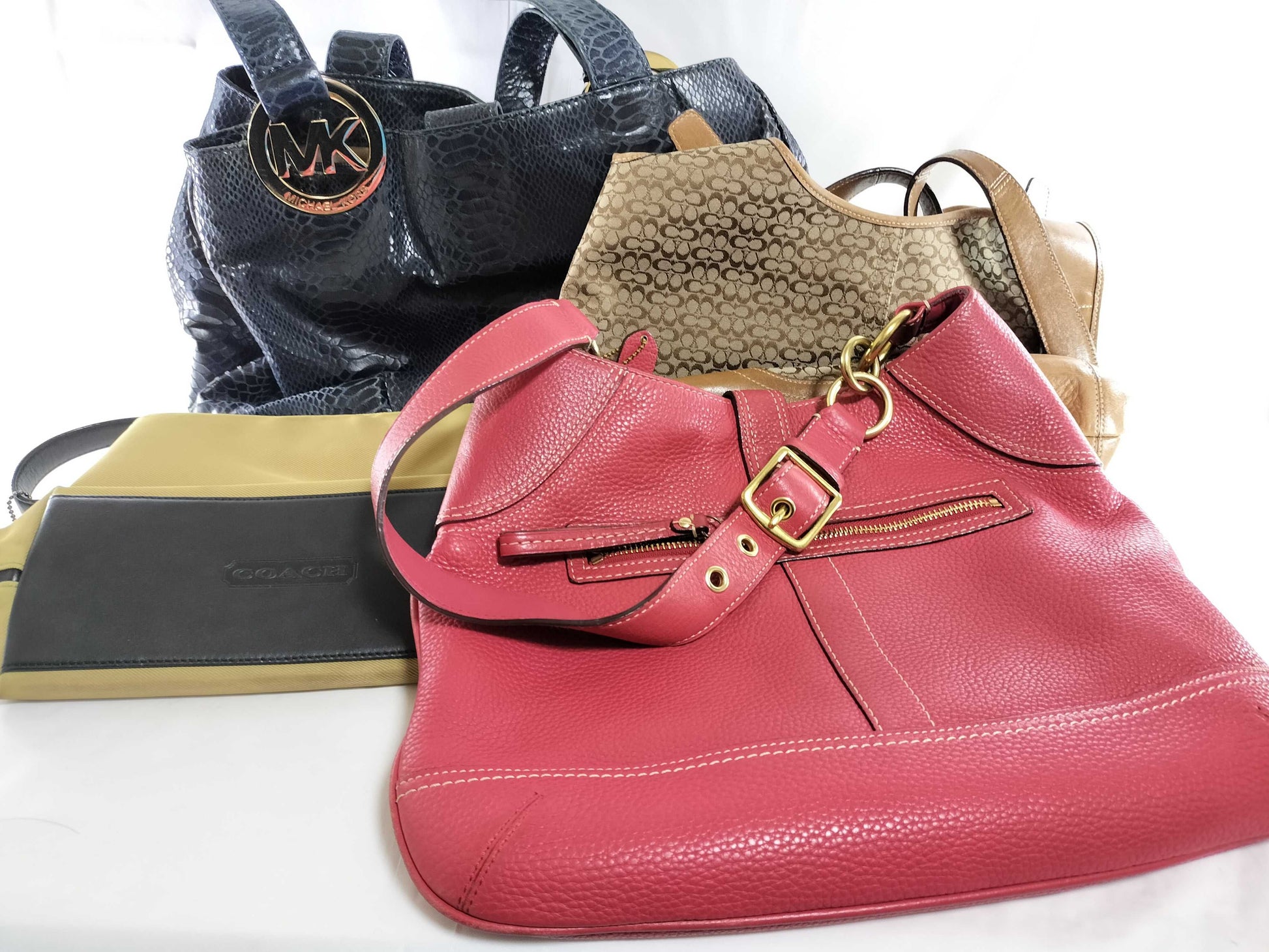 COACH Mini Signature Coach Michael Kors Bag Set Shoulder Bag