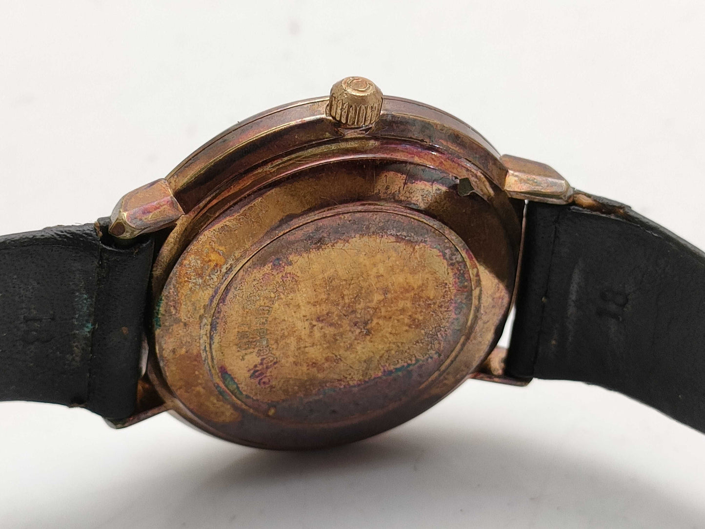 OMEGA Devil Turler Men's Watch with Damaged Strap