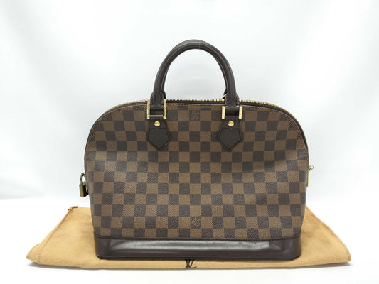 LOUIS VUITTON Damier N41247 Alma MM Handbag