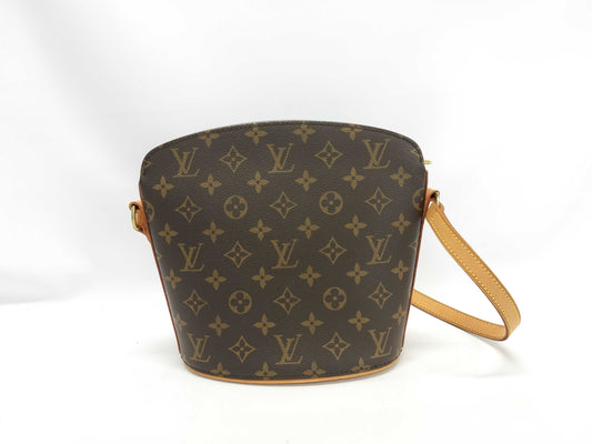 LOUIS VUITTON Monogram M51290 Drouot Shoulder Bag
