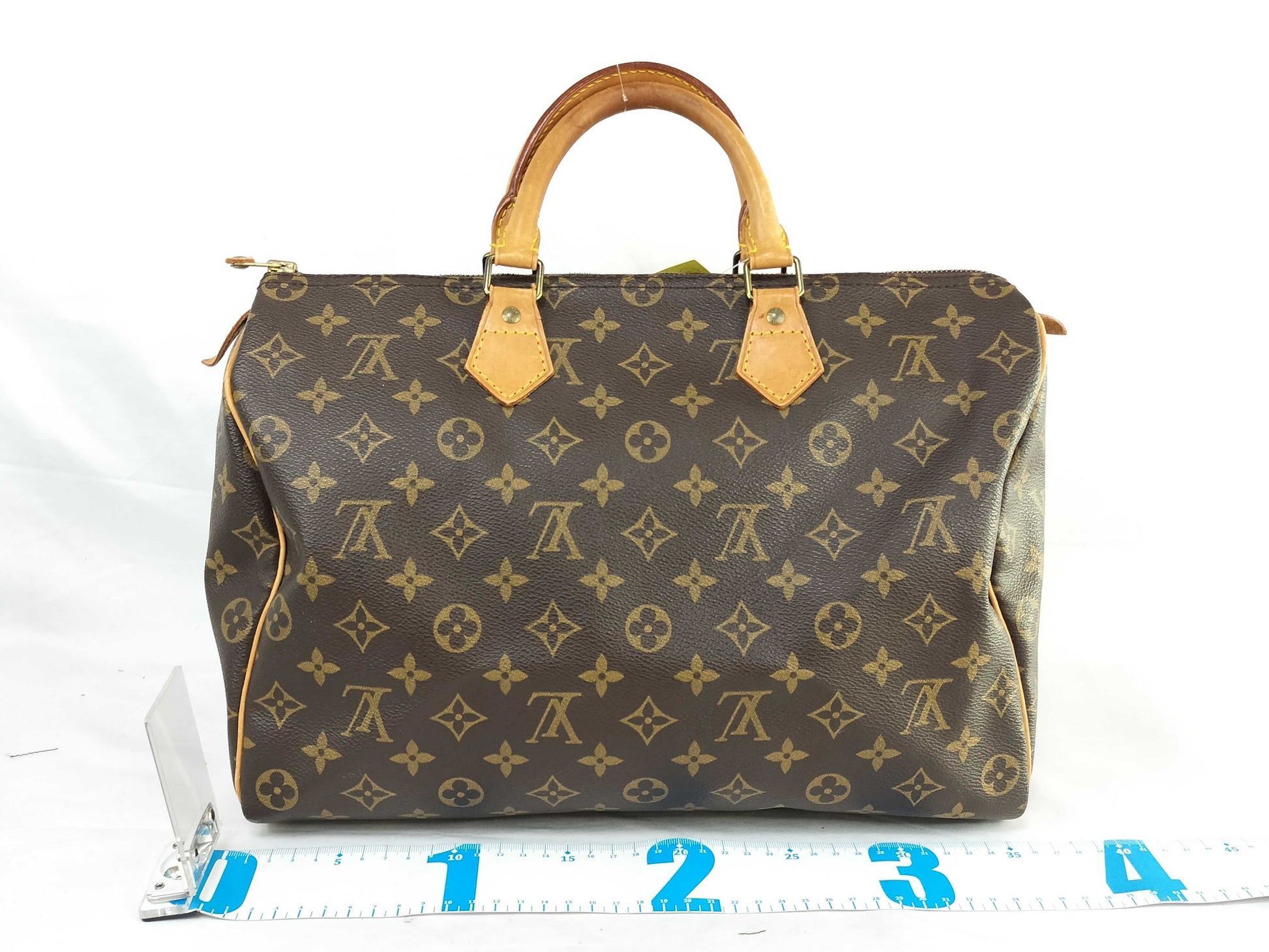 LOUIS VUITTON Monogram M41107 Speedy 35 Boston Bag