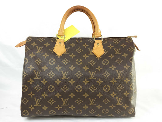 LOUIS VUITTON Monogram M41107 Speedy 35 Boston Bag