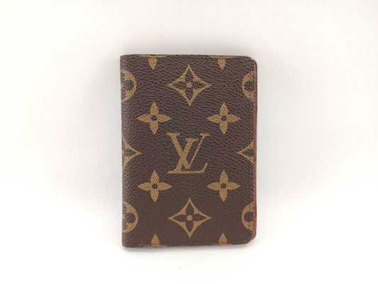 LOUIS VUITTON Monogram M61732 Organizer de Poche Card Case, Pass Case, Business Card Holder
