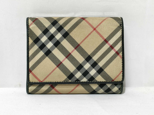 BURBERRY Wallet/Nova Check Wallet