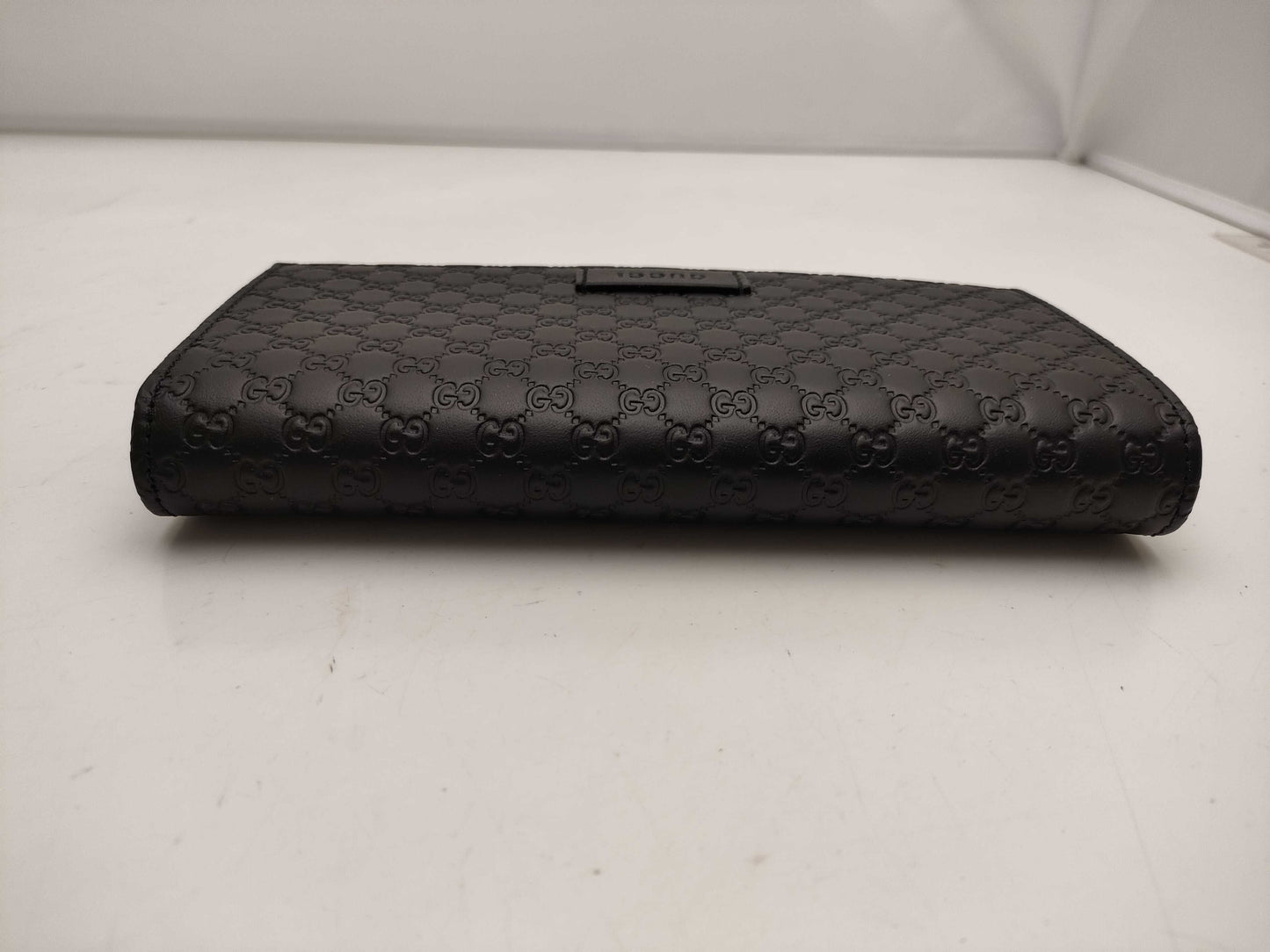 GUCCI Shima Micro GG Long Wallet Black 449396 Wallet