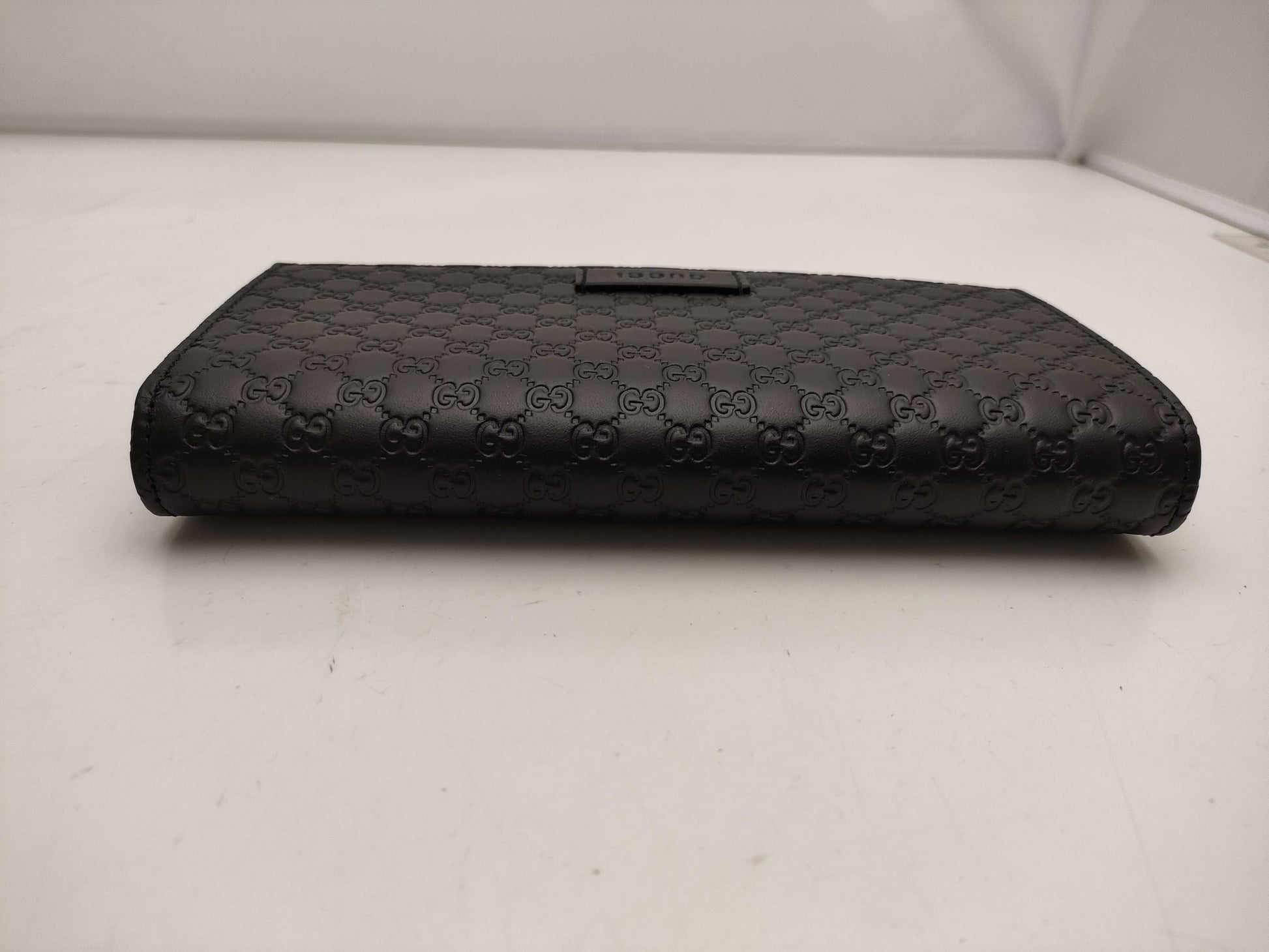 GUCCI Shima Micro GG Long Wallet Black 449396 Wallet