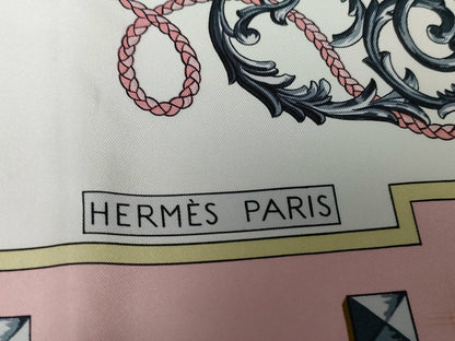 HERMES Carré 90 LES CRES Scarf