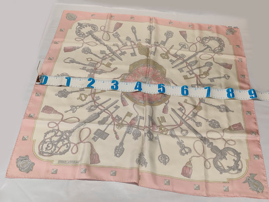 HERMES Carré 90 LES CRES Scarf