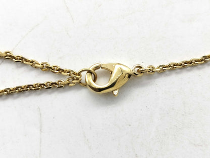 Dior logo necklace necklace