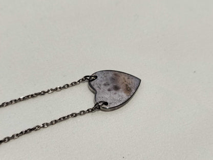 GUCCI 925 Heart SV925 8.0g Necklace