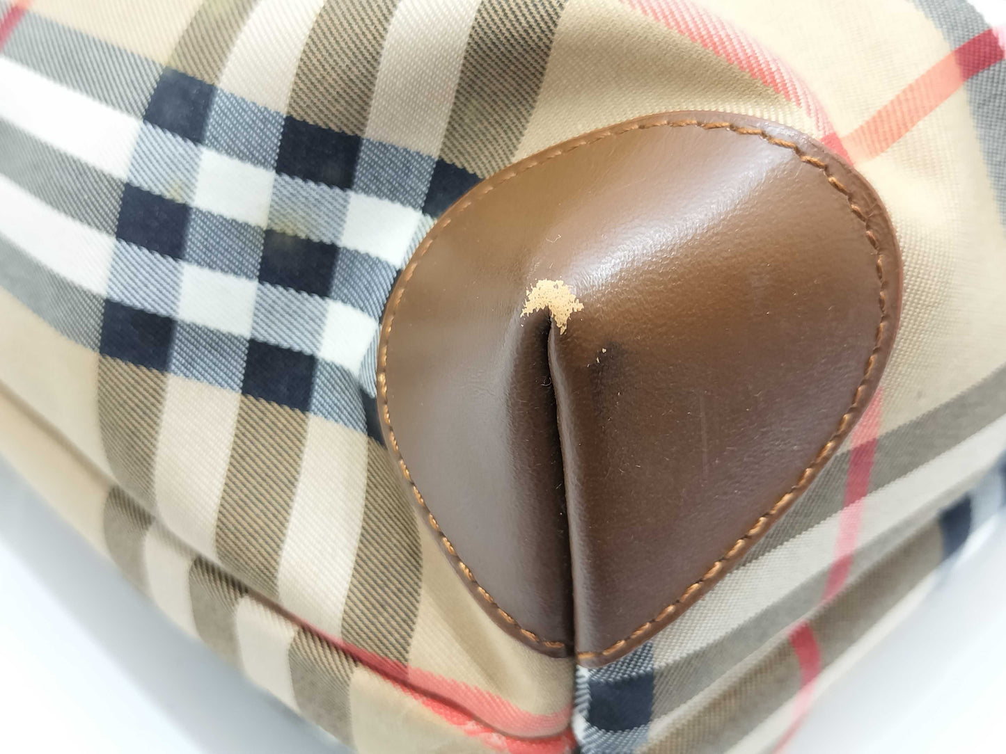 Burberry Check Tote Bag