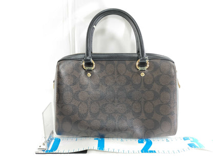 COACH Signature 2-way Bag Handbag