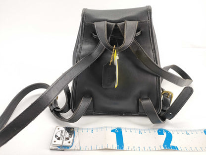 COACH Old 90s Black Mini Backpack