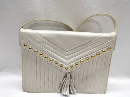 Yves Saint Laurent Studded Quilted Shoulder Bag
