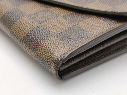 LOUIS VUITTON Damier Portefeuille Sala N63209 Damier Wallet Wallet
