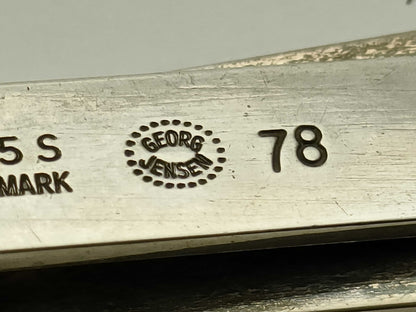 Georg Jensen / Tie Clip / SV925 Tie Clip and Cufflinks