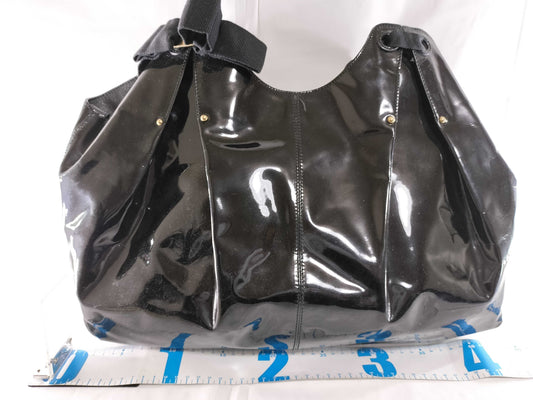 Salvatore Ferragamo Vara Enamel Tote Bag