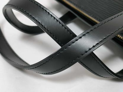 LOUIS VUITTON Epi Soufflot Handbag with Pouch, Boston Bag