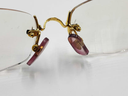 Cartier Prescription Glasses, K16/K20/METAL, 19.4g, Other Accessories 