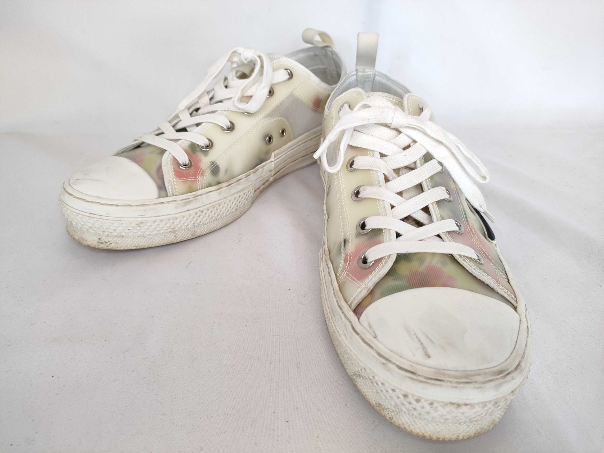 Dior Floral Low-Top Sneakers