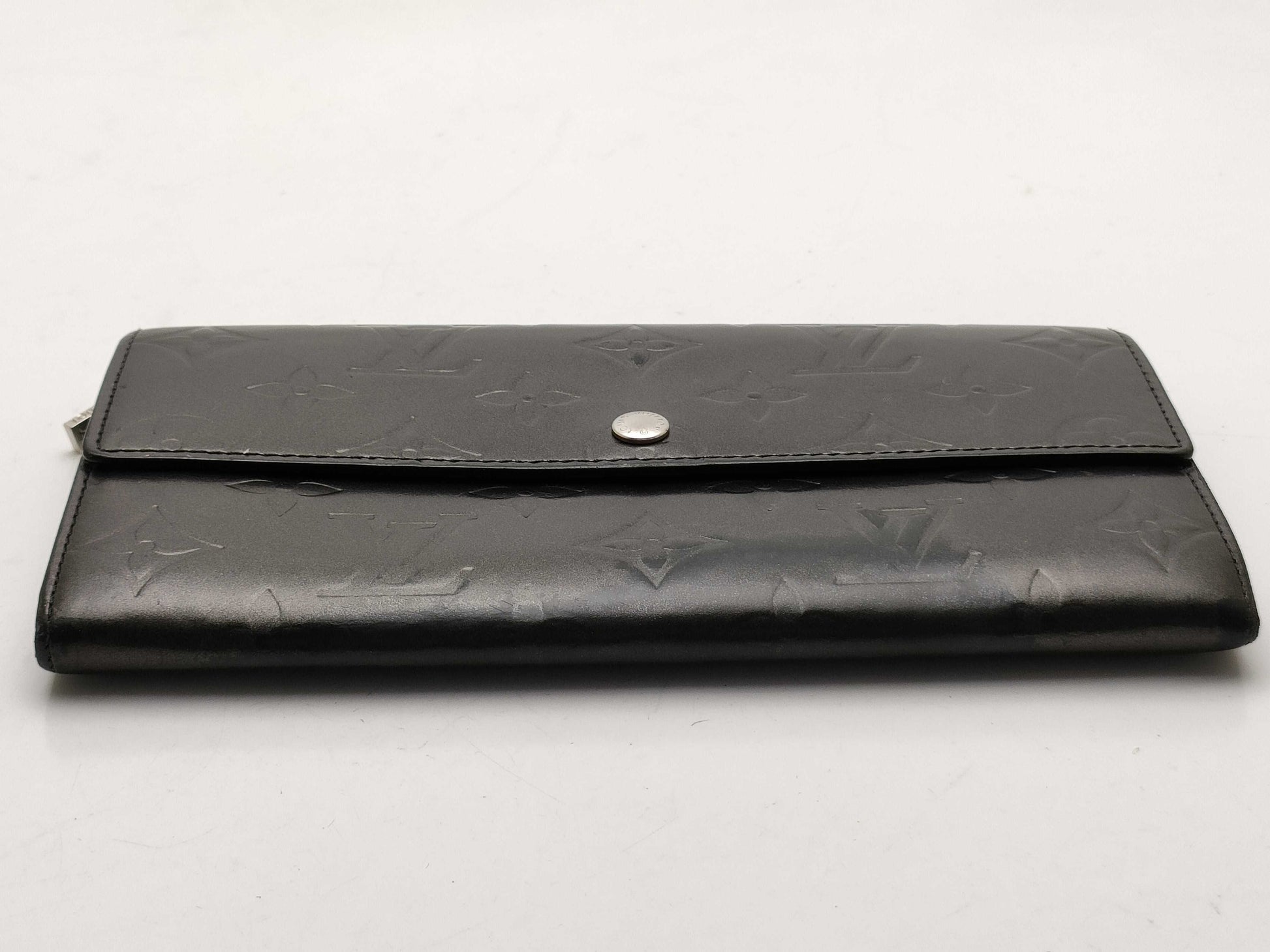 LOUIS VUITTON Monogram Matte Portefeuil Sara M65142 Wallet
