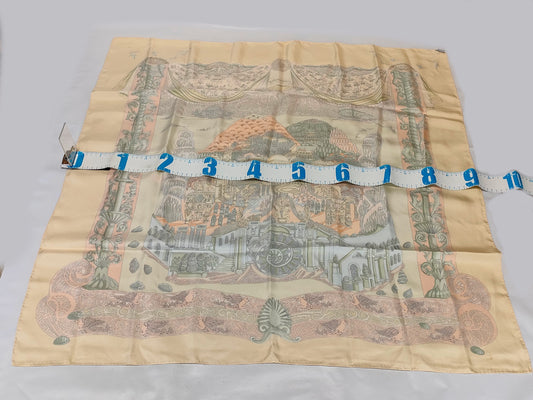HERMES Carré 90 LATLANTIDE Scarf