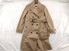 TATRAS: Beige trench coat with down vest