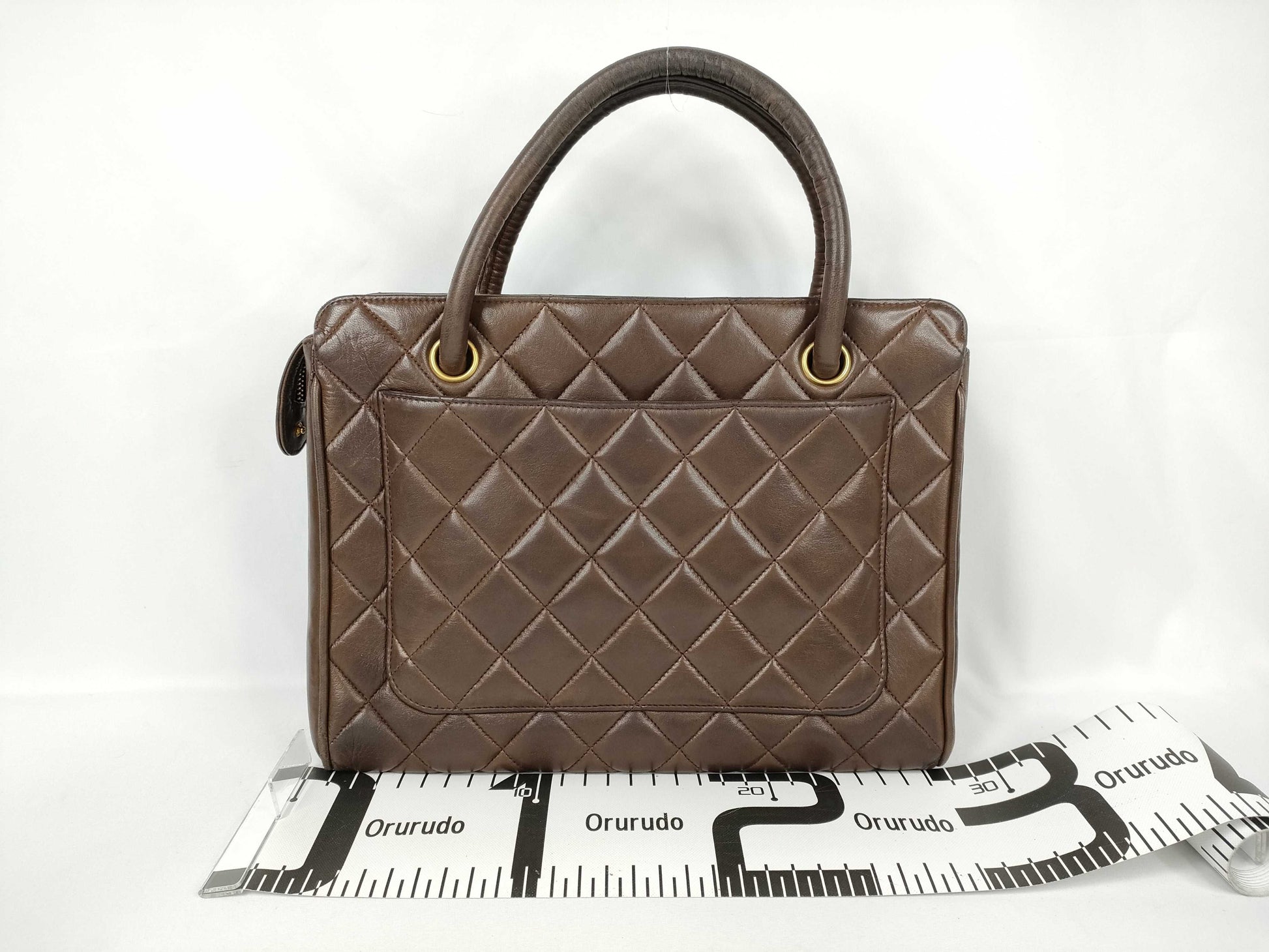 CHANEL Lambskin Quilted Handbag