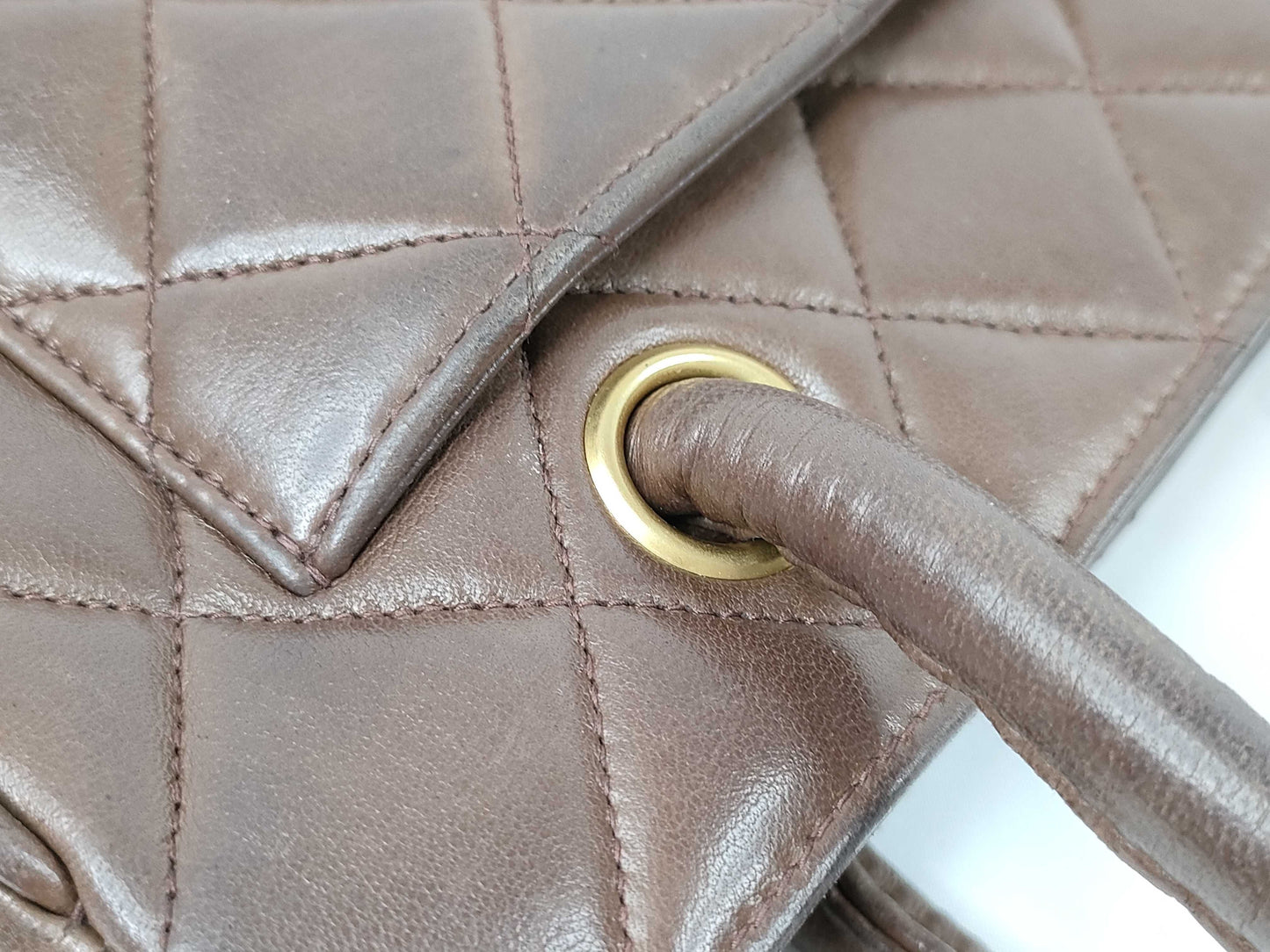 CHANEL Lambskin Quilted Handbag