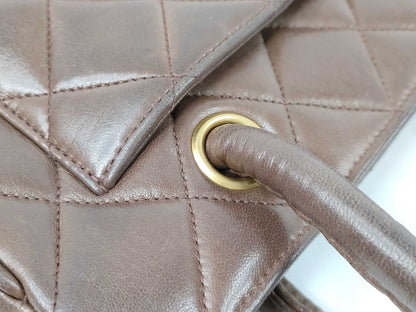 CHANEL Lambskin Quilted Handbag