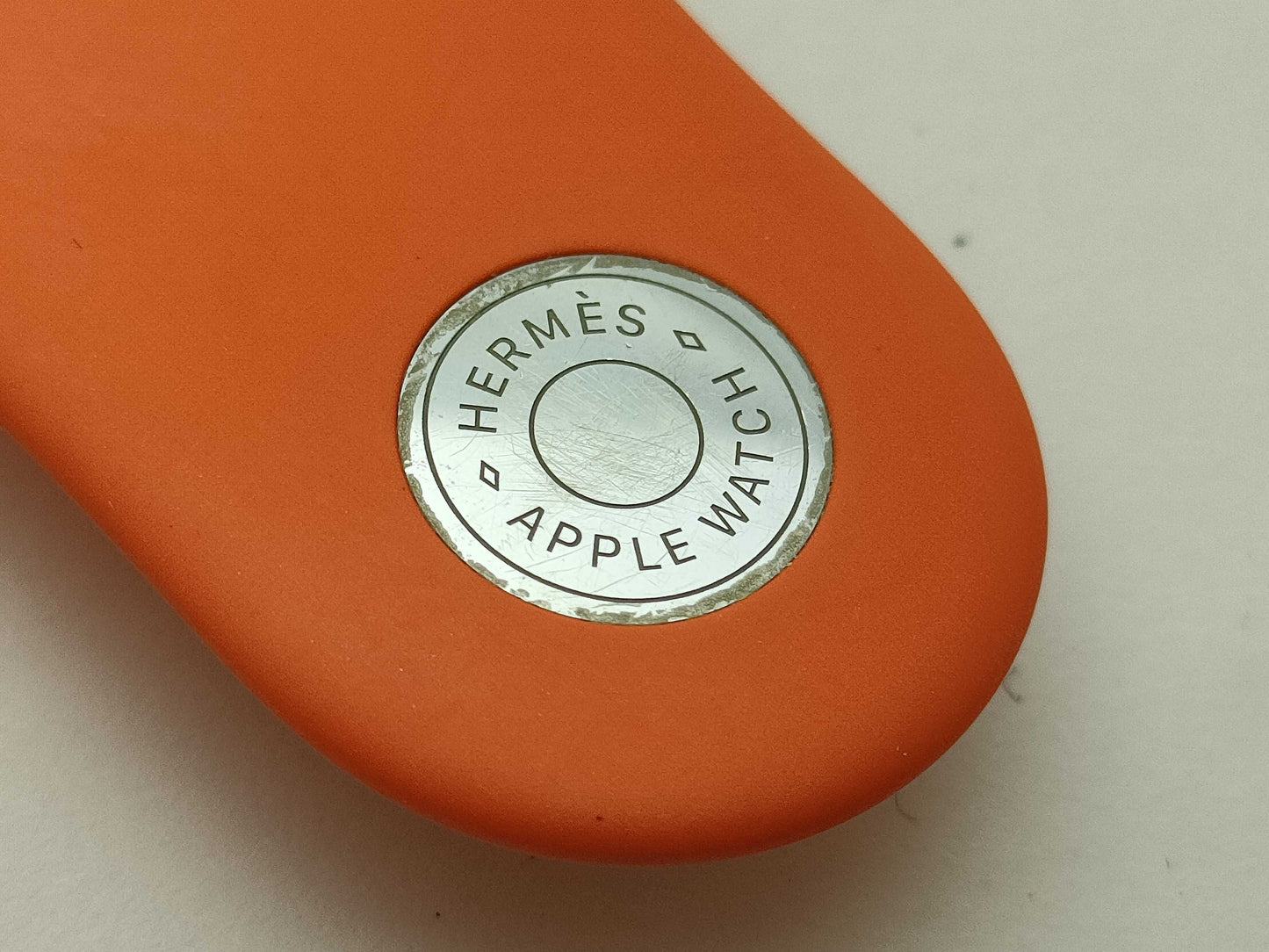 HERMES Apple Watch Band Orange Other Accessories