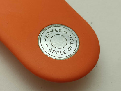 HERMES Apple Watch Band Orange Other Accessories
