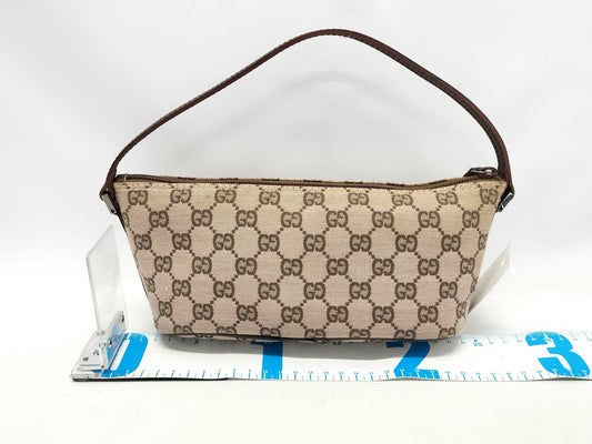 GUCCI GG Canvas Accessory Pouch Handbag