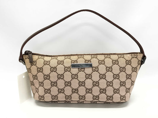 GUCCI GG Canvas Accessory Pouch Handbag